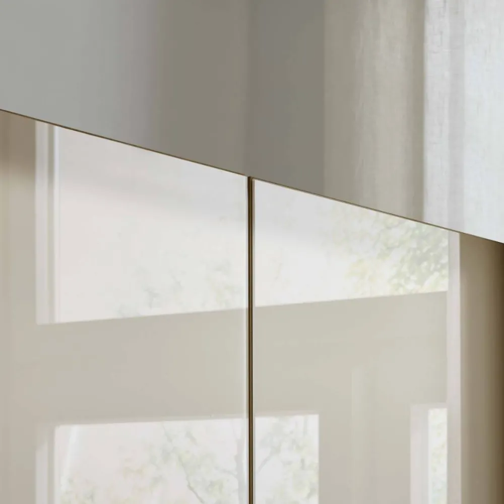 Wohnen 8-türiger XXL-Kleiderschrank in Erle - Angelina