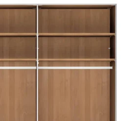 Wohnen 8-türiger XXL-Kleiderschrank in Erle - Angelina
