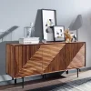 Wohnen Sideboards & Kommoden|Sideboards & Kommoden*3-türiges Designer Sideboard aus Massivholz - Madrino