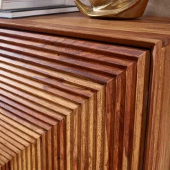 Wohnen Sideboards & Kommoden|Sideboards & Kommoden*3-türiges Designer Sideboard aus Massivholz - Madrino