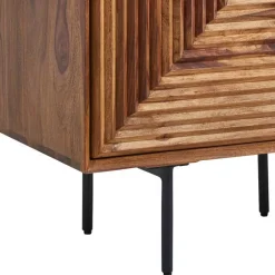 Wohnen Sideboards & Kommoden|Sideboards & Kommoden*3-türiges Designer Sideboard aus Massivholz - Madrino