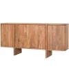 Wohnen Sideboards & Kommoden|Sideboards & Kommoden*4-türiges Sideboard aus Akazie Massivholz - Spiaggia