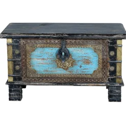 Wohnen Truhe in Schwarz Blau Bronze - Branle