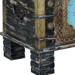 Wohnen Truhe in Schwarz Blau Bronze - Branle