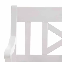 Wohnen Esszimmerbänke*Truhenbank Onesti in Weiß