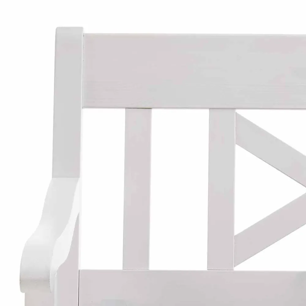 Wohnen Esszimmerbänke*Truhenbank Onesti in Weiß