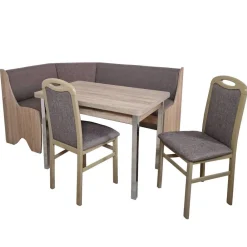 Wohnen Truhen-Eckbank Gruppe klassisch - Unicat (vierteilig)