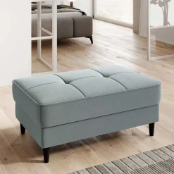 Wohnen Barhocker|Hocker*Truhenhocker in Mintgrün Strukturstoff - Talateo