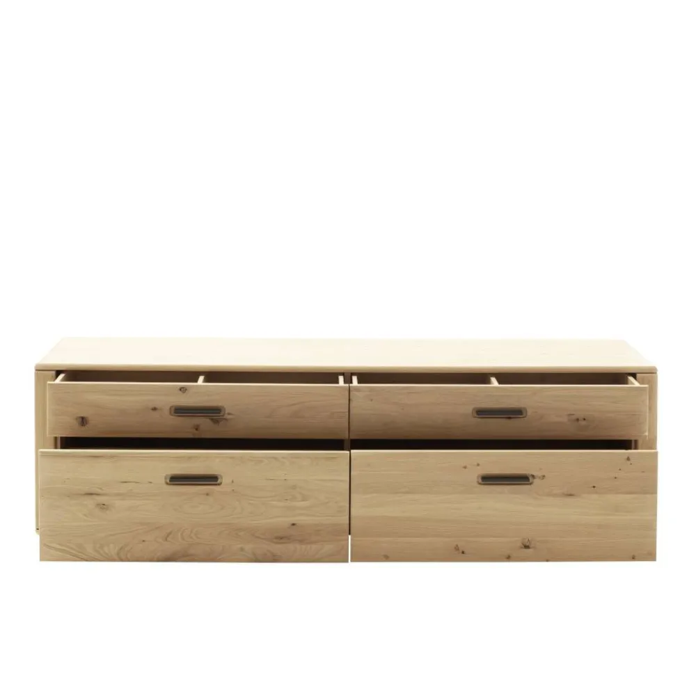 Wohnen TV Anbauwand Möbelset modern - Jevedaz (dreiteilig)