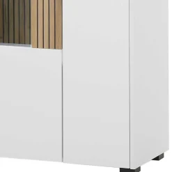 Wohnen TV Anbauwand Set modern - Nenaloro (vierteilig)