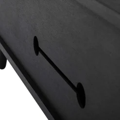 Wohnen Retro Möbel|Sideboards & Kommoden*TV Board aus Eiche geschliffen & Schwarz geölt - Asnes