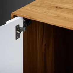 Wohnen Tv & Hifi-Möbel|Tv & Hifi-Möbel*TV Board aus Wildeiche Massivholz & MDF - Diesta