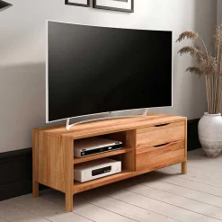 Wohnen Sideboards & Kommoden|Tv & Hifi-Möbel*TV Board mit zwei Fächern und zwei Schubladen - Lana