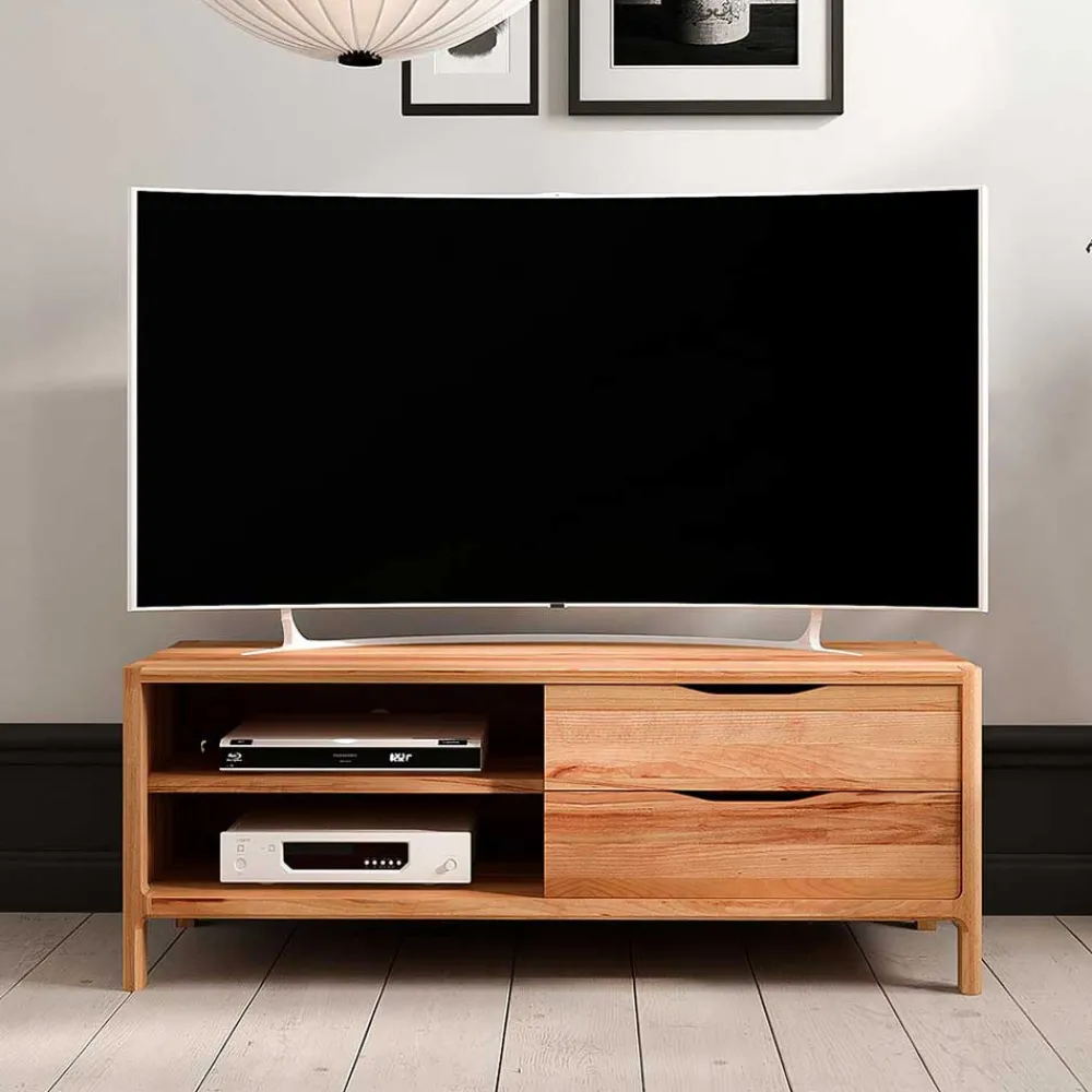 Wohnen Sideboards & Kommoden|Tv & Hifi-Möbel*TV Board mit zwei Fächern und zwei Schubladen - Lana