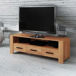 Wohnen TV Board Mosniak aus Kernbuche Massivholz