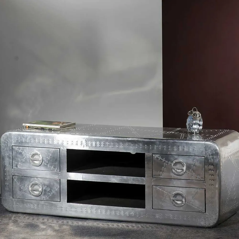 Wohnen TV Board Pilot mit Zierschrauben