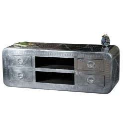 Wohnen TV Board Pilot mit Zierschrauben