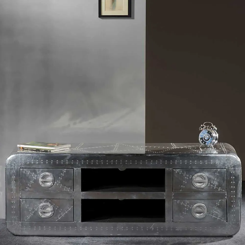 Wohnen TV Board Pilot mit Zierschrauben