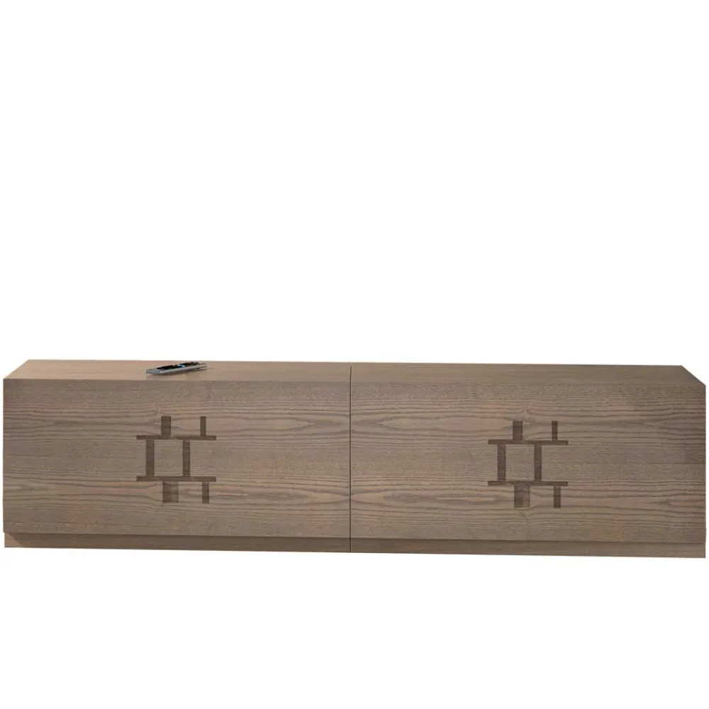 Wohnen Sideboards & Kommoden|Tv & Hifi-Möbel*TV Element in Esche Dunkel - Lacruzira (2er Set)