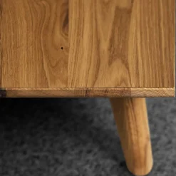 Wohnen Weiße Möbel|Tv & Hifi-Möbel*TV Element Lowboard in Weiß & Natur - Diesta