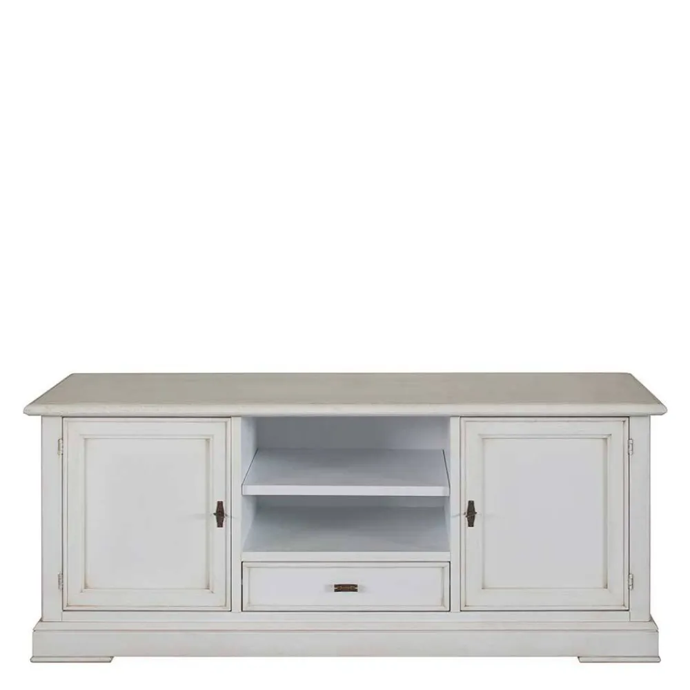 Wohnen Tv & Hifi-Möbel|Tv & Hifi-Möbel*TV Kommode in Antikweiß - Annot