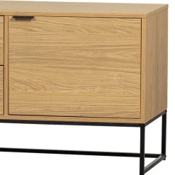 Wohnen TV Kommode in Eiche Natur Dekor - Ariadelco