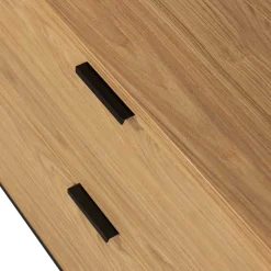 Wohnen TV Kommode in Eiche Natur Dekor - Ariadelco