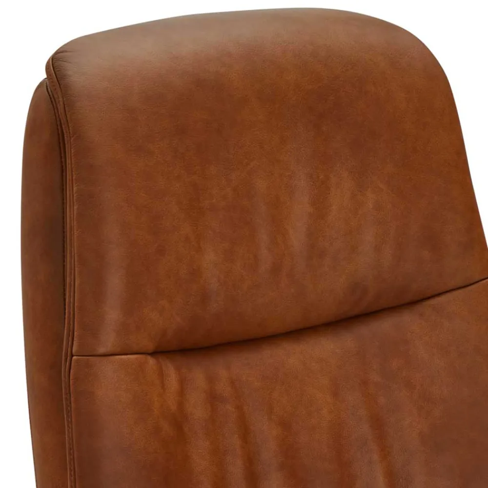 Wohnen Braune Möbel|Sessel & Hocker*TV Ledersessel mit Relaxfunktion - Kantabria