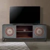 Wohnen Orientalische Möbel*TV Lowboard - dekorativ mit Mandalas - Mesusco