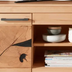 Wohnen Tv & Hifi-Möbel|Tv & Hifi-Möbel*TV Lowboard aus geöltem Kernbuche Holz - Sarosca