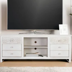 Wohnen Landhausmöbel|Tv & Hifi-Möbel*TV Lowboard im Vintage Look - Celorma