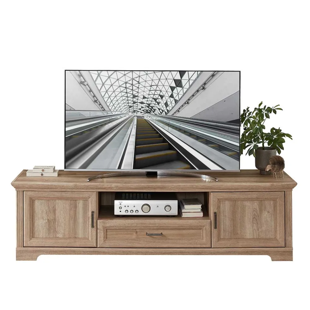 Wohnen Sideboards & Kommoden|Sideboards & Kommoden*TV Lowboard in Eiche Holzoptik - Barack