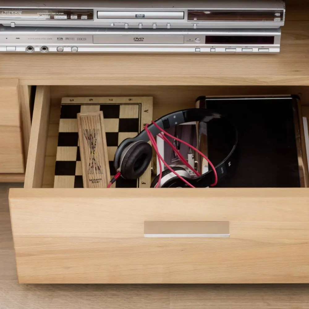 Wohnen Sideboards & Kommoden|Sideboards & Kommoden*TV Lowboard in Kernbuche - Hippa