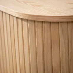 Wohnen TV Lowboard in ovalem Design - Teorina