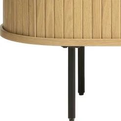 Wohnen TV Lowboard in ovalem Design - Teorina