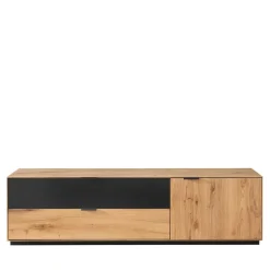 Wohnen Sideboards & Kommoden|Sideboards & Kommoden*TV Lowboard in Wildeiche und Anthrazit - Kantino