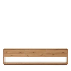 Wohnen Tv & Hifi-Möbel|Tv & Hifi-Möbel*TV Lowboard mit drei Schubladen und Fach - Algaro