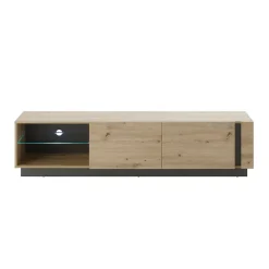 Wohnen Tv & Hifi-Möbel|Tv & Hifi-Möbel*TV Lowboard mit Sockelgestell - 188 cm breit - Lairian