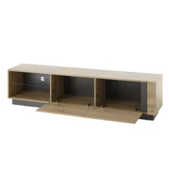 Wohnen Tv & Hifi-Möbel|Tv & Hifi-Möbel*TV Lowboard mit Sockelgestell - 188 cm breit - Lairian