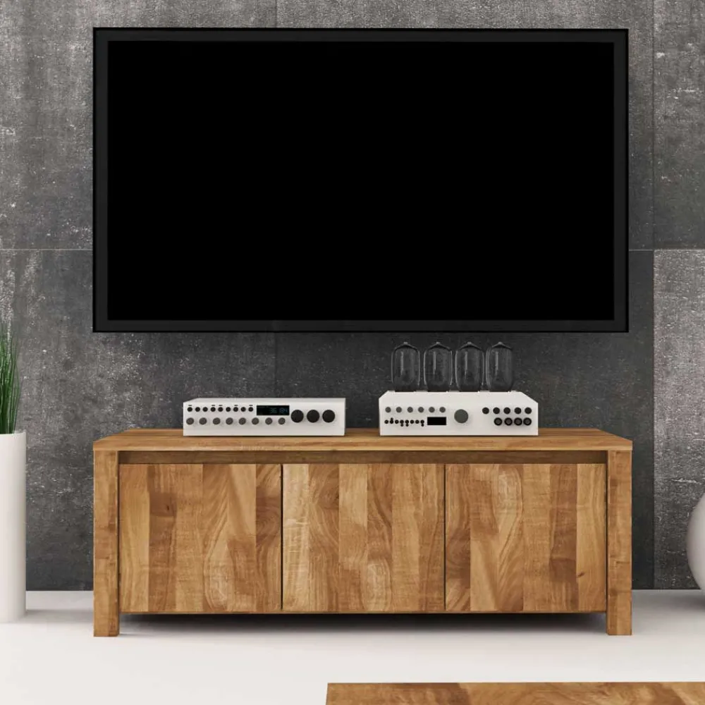Wohnen Tv & Hifi-Möbel|Tv & Hifi-Möbel*TV Lowboard Nadalia aus Wildeiche Massivholz