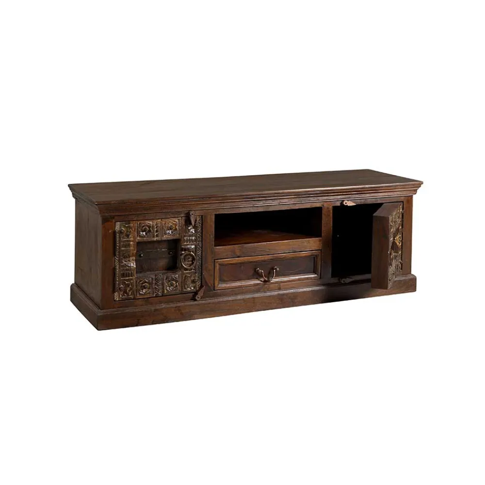 Wohnen Tv & Hifi-Möbel|Tv & Hifi-Möbel*TV Lowboard Solapura aus Teak Massivholz