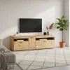 Wohnen Tv & Hifi-Möbel|Tv & Hifi-Möbel*TV Schrank aus Massivholz Eiche - Destal