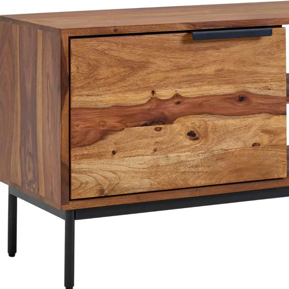 Wohnen Tv & Hifi-Möbel|Tv & Hifi-Möbel*TV Schrank aus Sheesham Massivholz - Placer