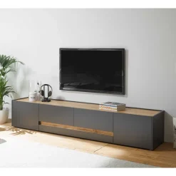 Wohnen Tv & Hifi-Möbel|Tv & Hifi-Möbel*TV Schrank mit 223 cm Breite - Ahilav
