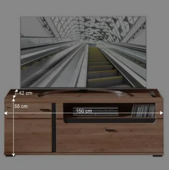 Wohnen Sideboards & Kommoden|Sideboards & Kommoden*TV Unterschrank 150 cm breit - Mattadore