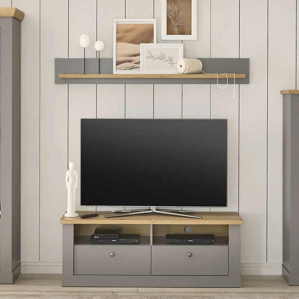 Wohnen Landhausmöbel|Tv & Hifi-Möbel*TV Unterschrank im Modern Country Style - Buleta
