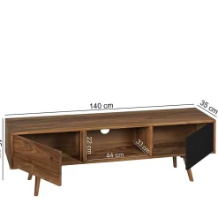 Wohnen TV Unterschrank im Retrostil - Cospic