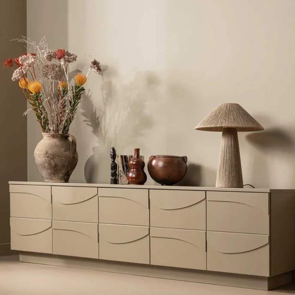 Wohnen Tv & Hifi-Möbel|Tv & Hifi-Möbel*TV Unterschrank in Schlammfarben - Ophra