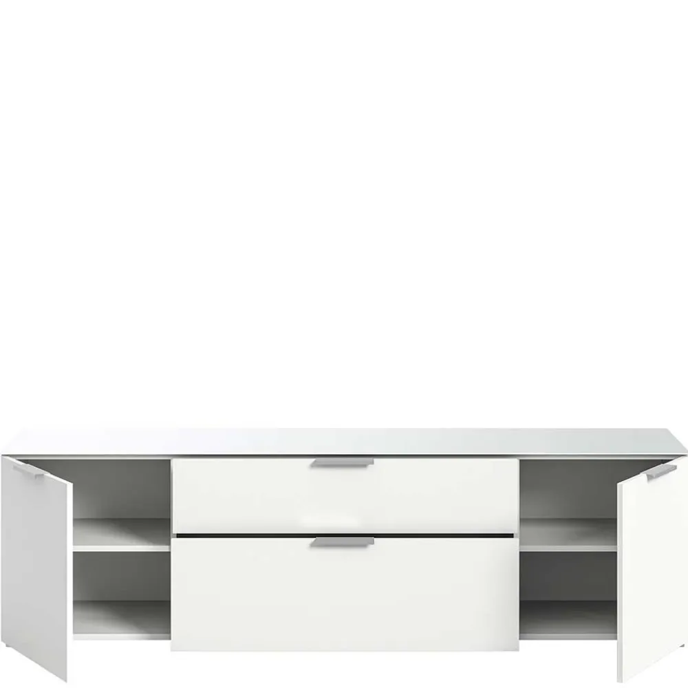 Wohnen TV Unterschrank in Weiß - Intiatos