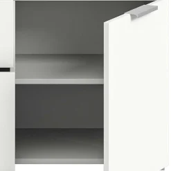 Wohnen TV Unterschrank in Weiß - Intiatos